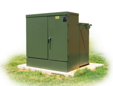 single-phase pad-mount transformer